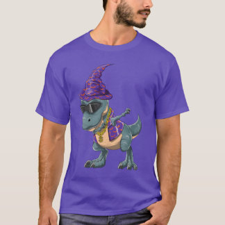 TRe Dabbing Dinosaur Rapper Happy Halloween gift T-Shirt
