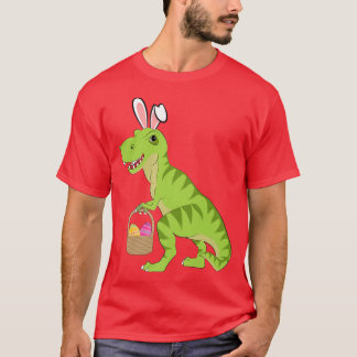 TRe Dinosaur Easter Bunny  Boys, Girls, and Adults T-Shirt