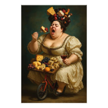 "Tread Lightly, Eat Heavily" Surreal Art Work