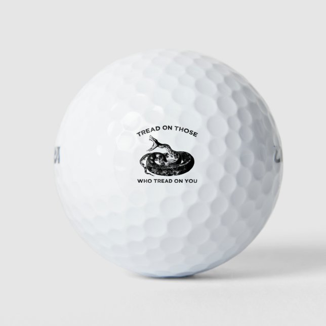 tread on those who tread on you golf balls (Front)