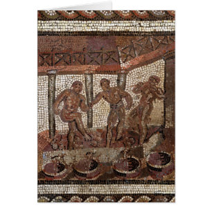 Treading grapes, from Saint-Roman-en-Gal