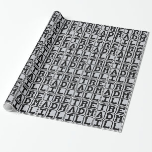 Treadmill, Exercise Equipment Wrapping Paper
