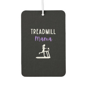 Treadmill Mama Runner Mum Running Workout Home Gym Car Air Freshener
