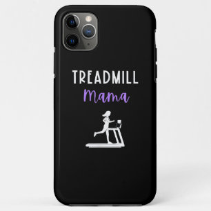 Treadmill Mama Runner Mum Running Workout Home Gym iPhone 11 Pro Max Case