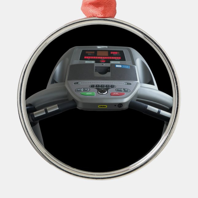 Treadmill Metal Tree Decoration (Front)