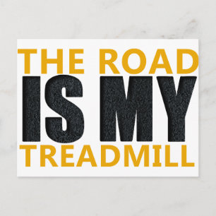 Treadmill Postcard