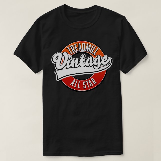 Treadmill Vintage All Star T-Shirt (Design Front)