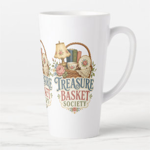 Treasure Basket Society Cottagecore Latte Mug