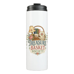 Treasure Basket Society Cottagecore Thermal Tumbler