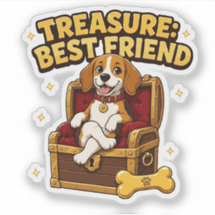 Treasure Best Friend Beagle Dog