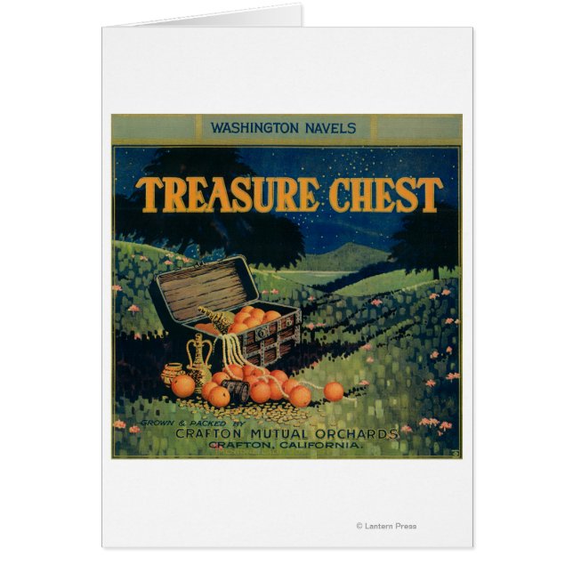 Treasure Chest (field version) Orange Label (Front)