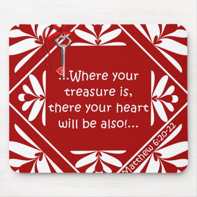 Treasure Chest Mouse Pad (Front)