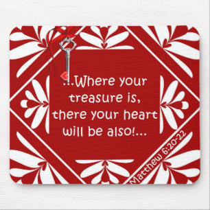 Treasure chest mouse pad