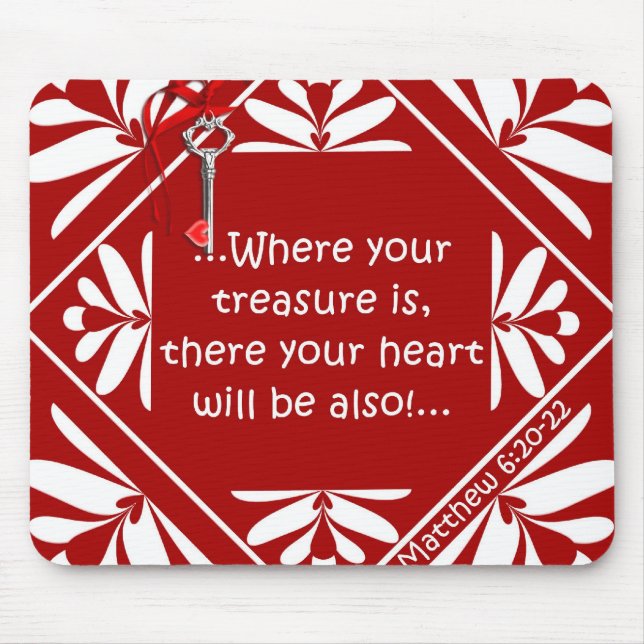 Treasure chest mouse pad (Front)