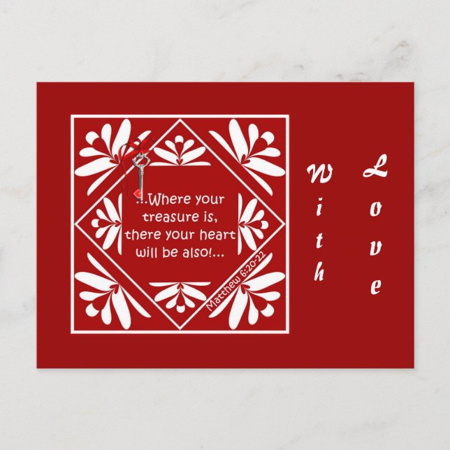 Treasure chest! postcard (Front)