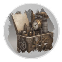 Treasure chest with gears