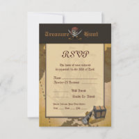 Treasure Hunt Response Card