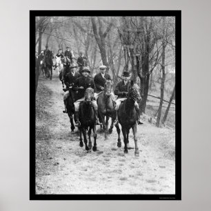 Treasure Hunt Riding Club 1924 Poster