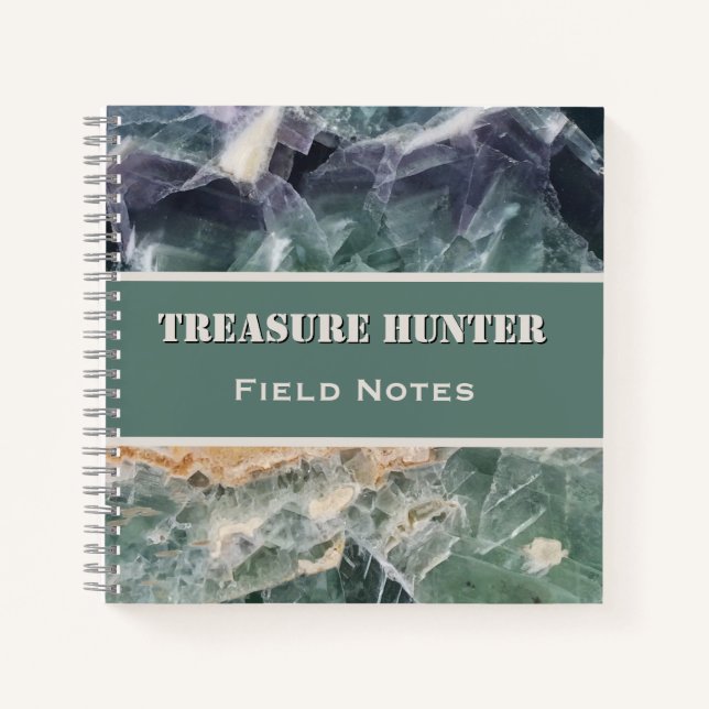 Treasure Hunter Field Notes Rockhound Journal (Front)