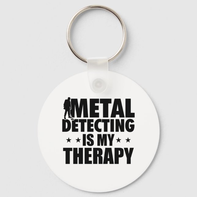 Treasure Hunter Metal Detector | Gondolas Gift Key Ring (Front)