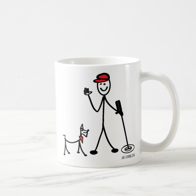 Treasure Hunting w/ Fido Mug (Right)