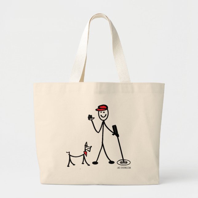 Treasure Hunting w/ Fido Tote (Front)