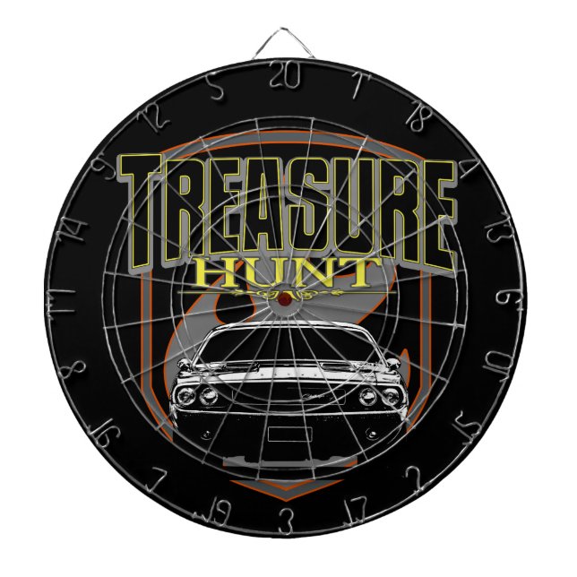 Treasure Hunts Dartboard (Front)