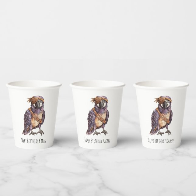 Treasure Island Birthday Paper Cups (Multi)