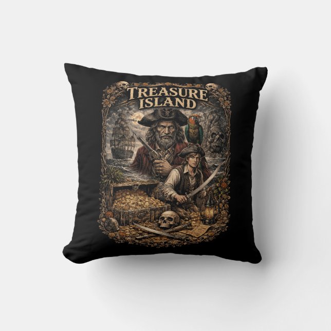 Treasure Island Cushion (Front)
