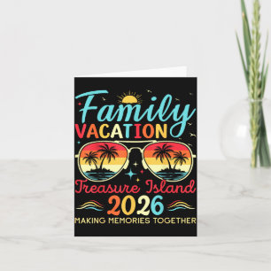 Treasure island florida family vacation 2026 card