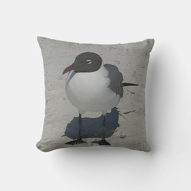 Treasure Island Florida Gull Outdoor Cushion (Front)