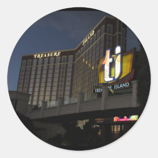 Treasure Island Las Vegas sticker