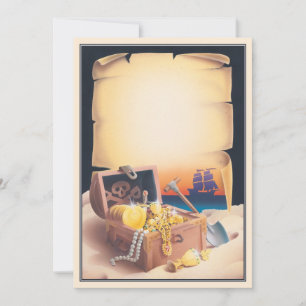 Treasure Island © Note Card