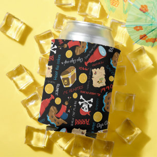 Treasure Island Pirate Can Cooler
