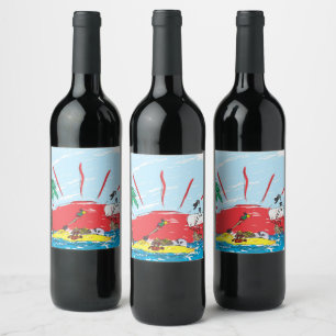 Treasure Island Pirate Ship Wine Label – Party