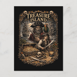 Treasure Island Postcard