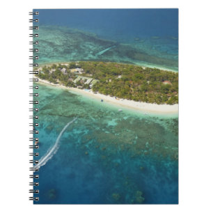 Treasure Island Resort and boat, Fiji Notebook