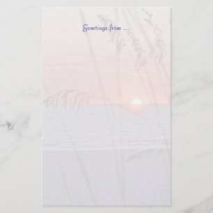 Treasure Island Sunset Stationery