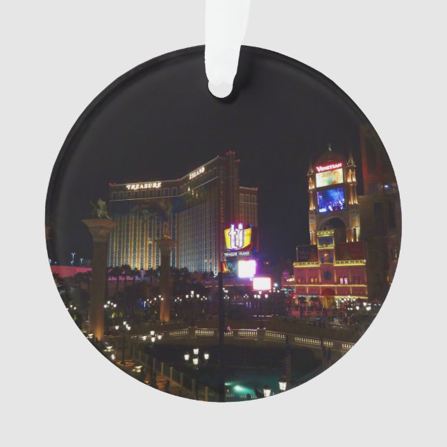 Treasure Island & The Venetian #3 Ornament (Front)