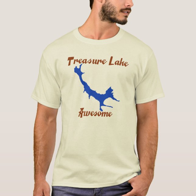 Treasure Lake Awesome T-Shirt (Front)