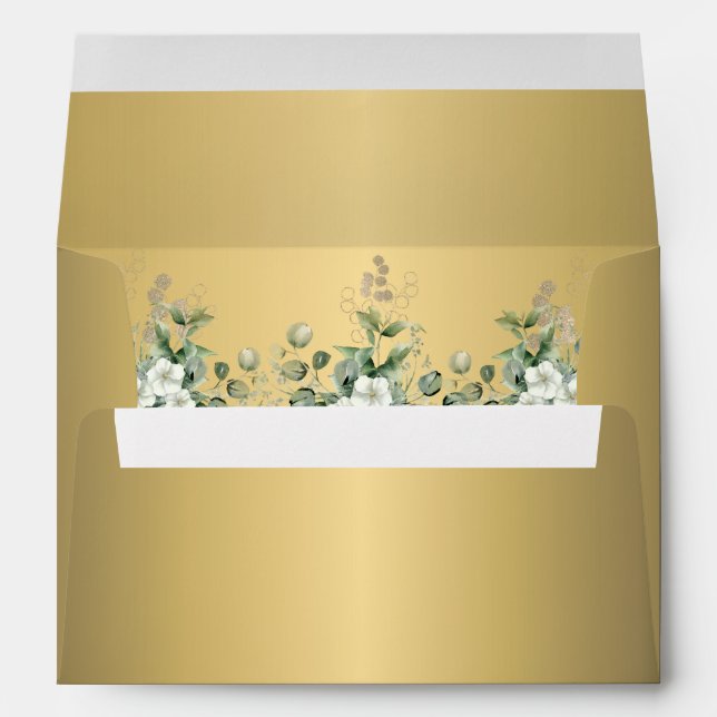 Treasure of Joy: Your Golden Wedding Envelope (Back (Bottom))