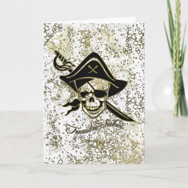 Treasure Seeker Greeting Card II (Front)