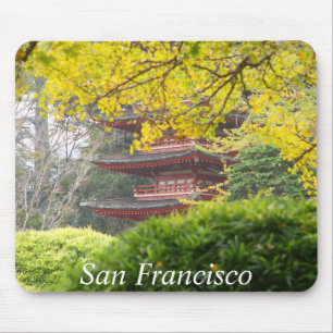 Treasure Tower Pagoda, San Francisco Mouse Pad