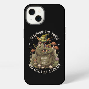 Treasure Twigs, Adore Dirt, Live Like A Goblin iPhone 13 Case