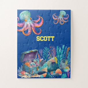 Treasure under the sea jigsaw puzzle