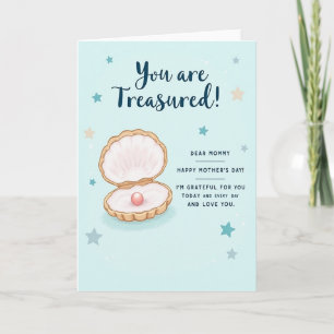 Treasured Mommy Mothers Day Card