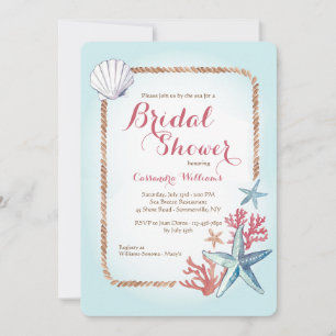 Treasures from the Sea Invitation