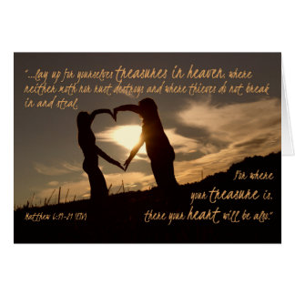 Treasures in Heaven Matthew 6:19-21 Bible Verse