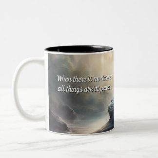 Treasures of the Tao Te Ching 003 Two-Tone Coffee Mug