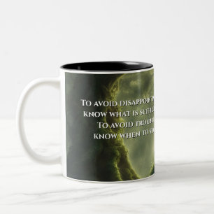 Treasures of the Tao Te Ching 011 Two-Tone Coffee Mug